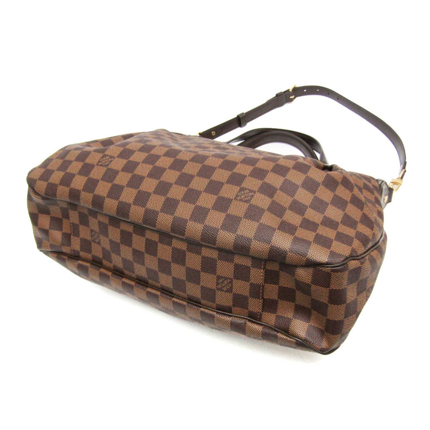 Louis Vuitton Evora, Brown, Canvas, handbag