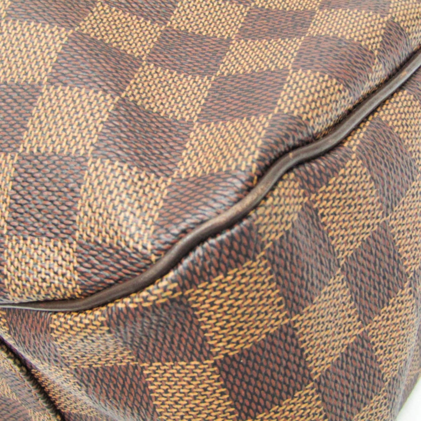 Louis Vuitton Evora, Brown, Canvas, handbag