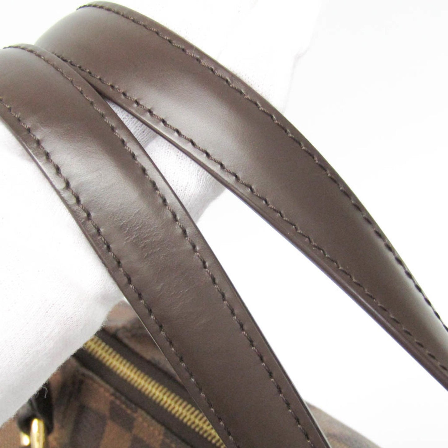 Louis Vuitton Evora, Brown, Canvas, handbag