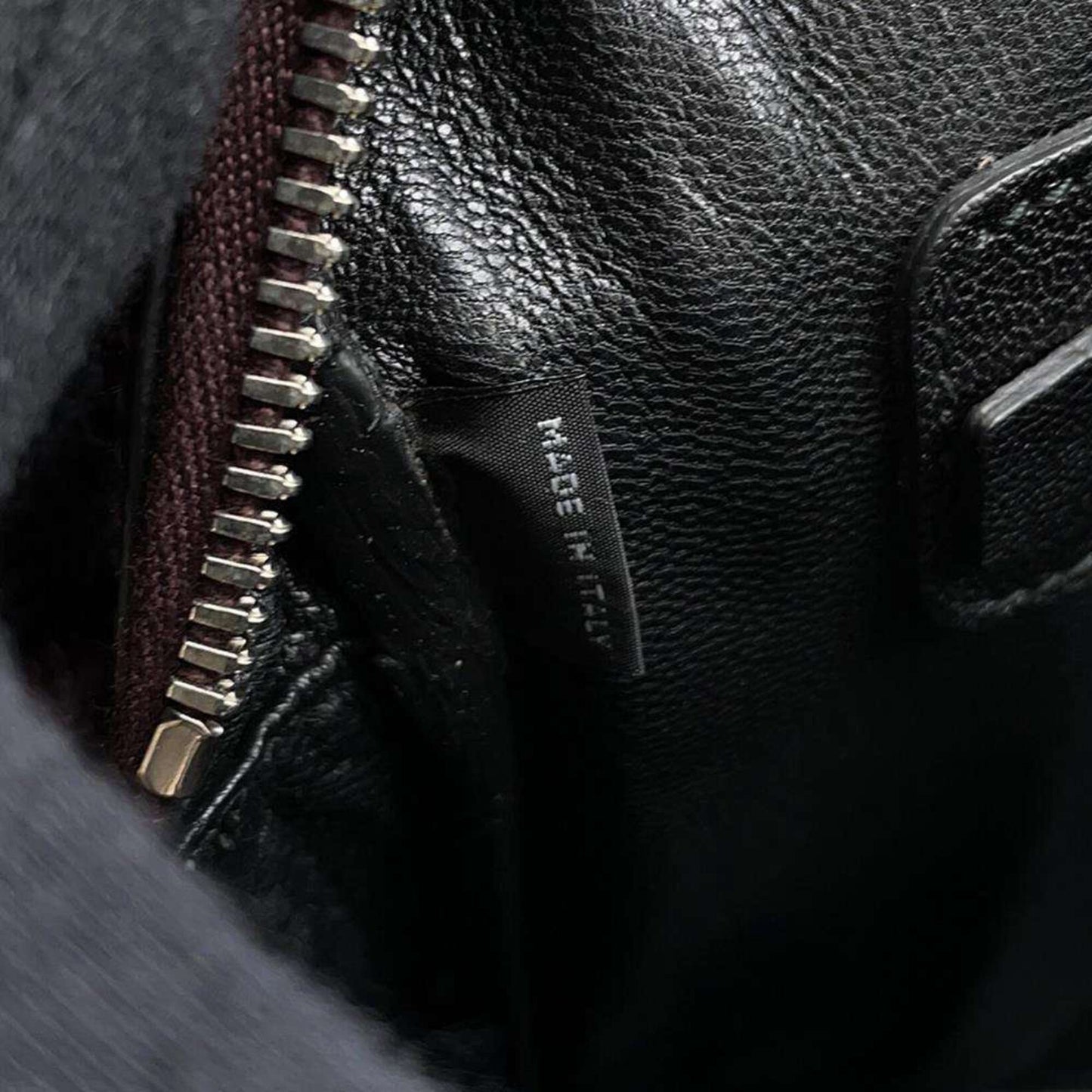 Prada Saffiano, Burgundy, Leather, shoulder