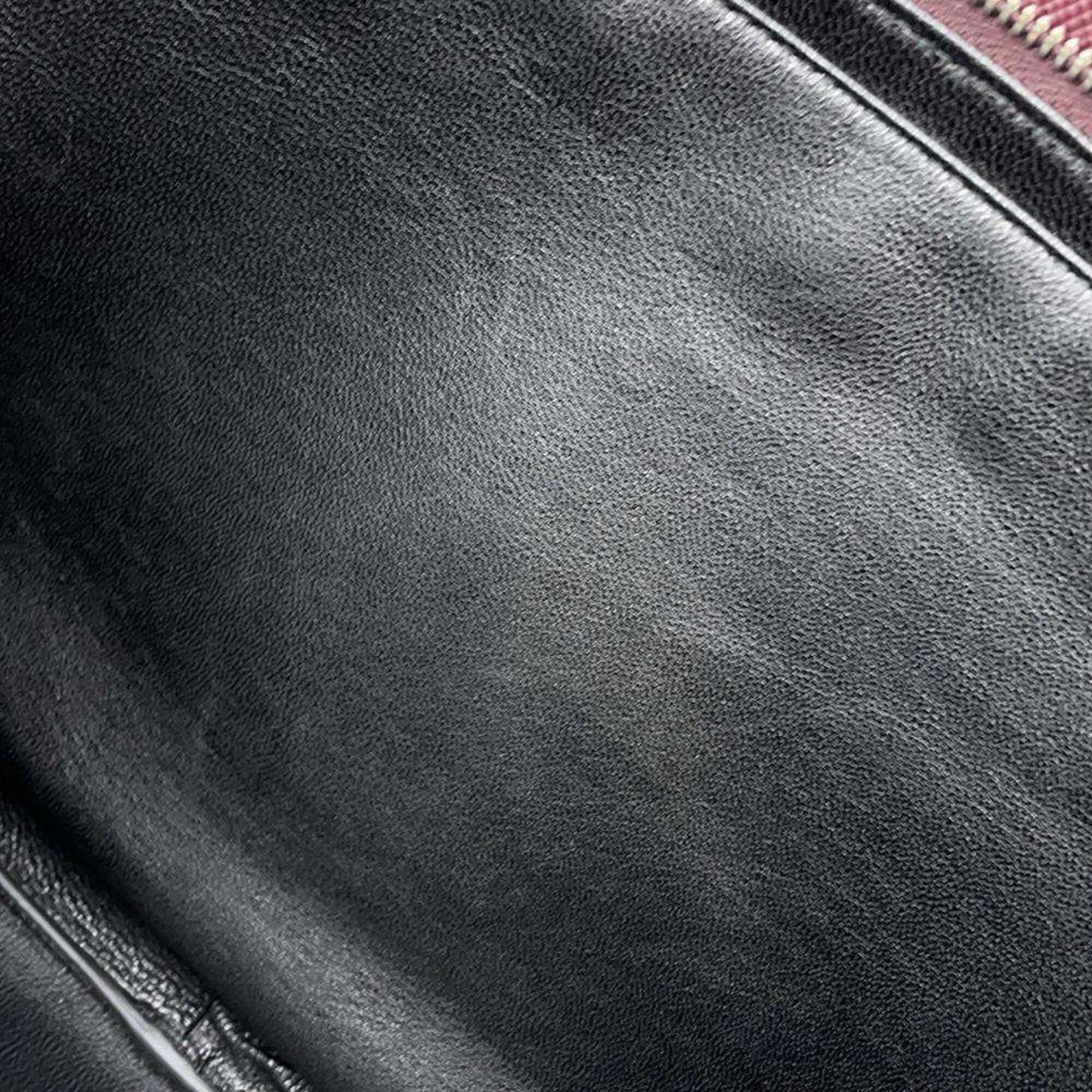 Prada Saffiano, Burgundy, Leather, shoulder
