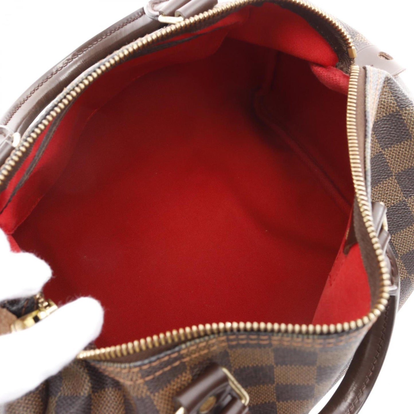Louis Vuitton Speedy 30, Brown, Canvas, handbag