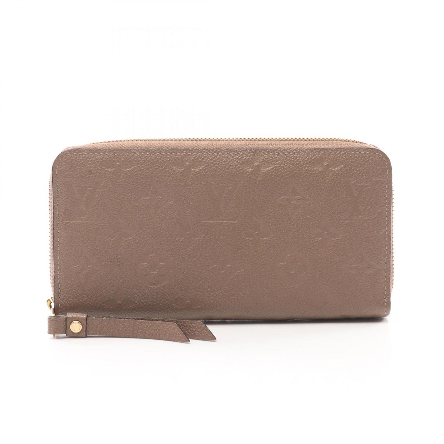 Louis Vuitton Zippy wallet, Beige, Leather, wallet
