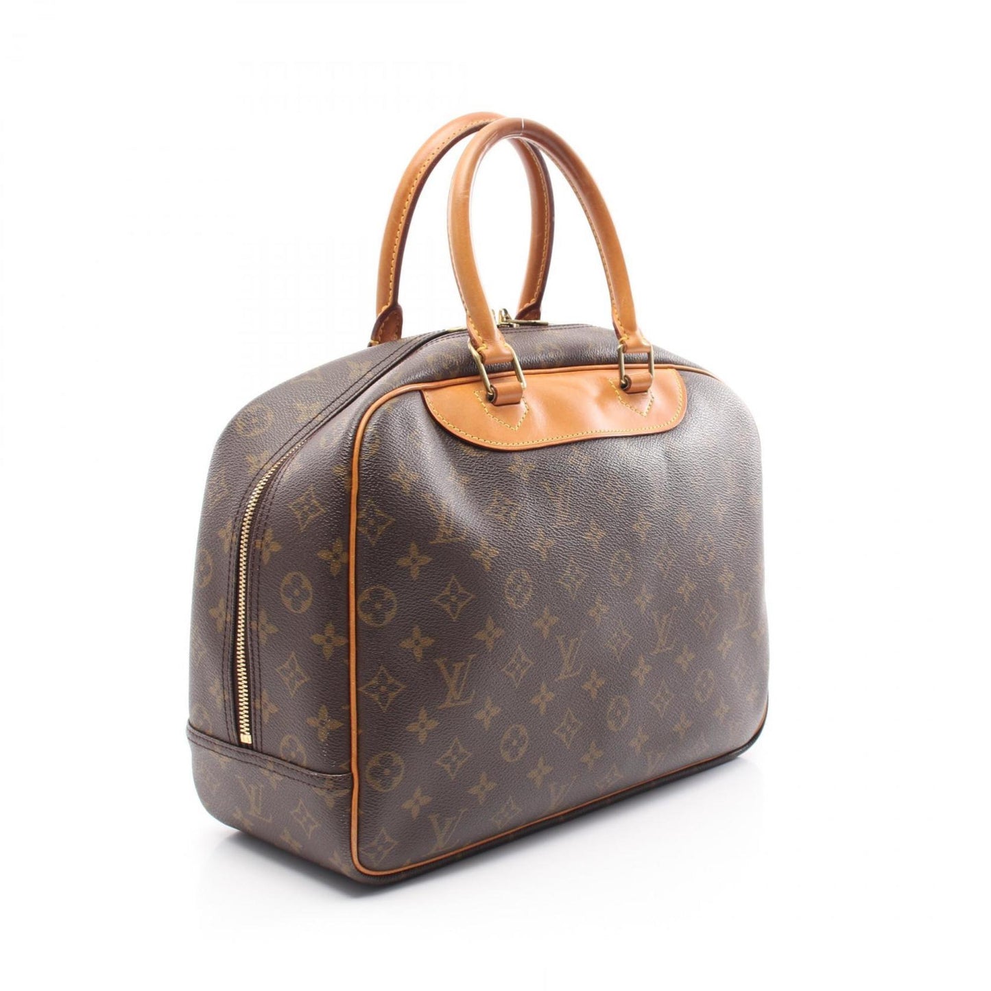 Louis Vuitton Deauville, Brown, Canvas, handbag