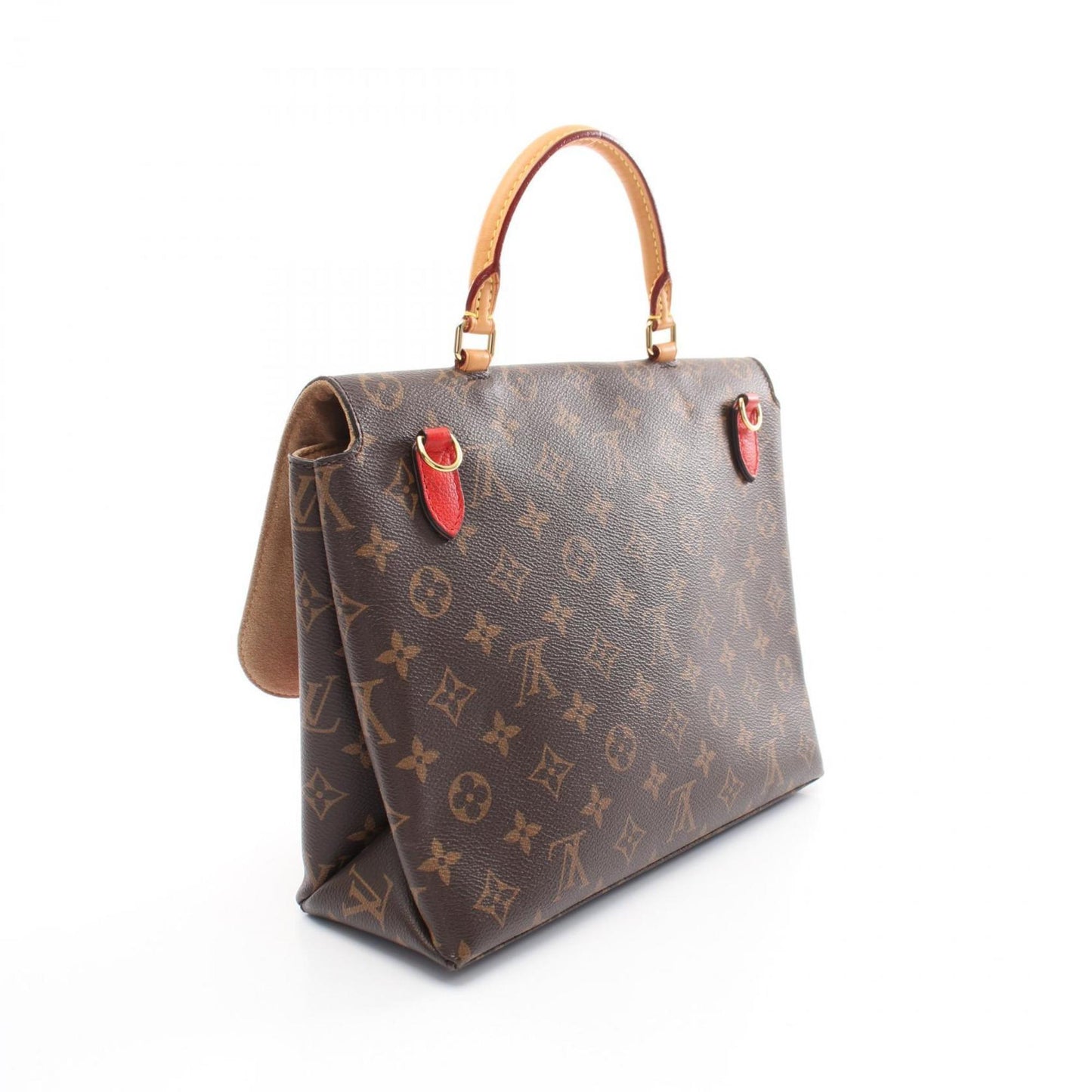 Louis Vuitton Marignan, Brown, Canvas, handbag