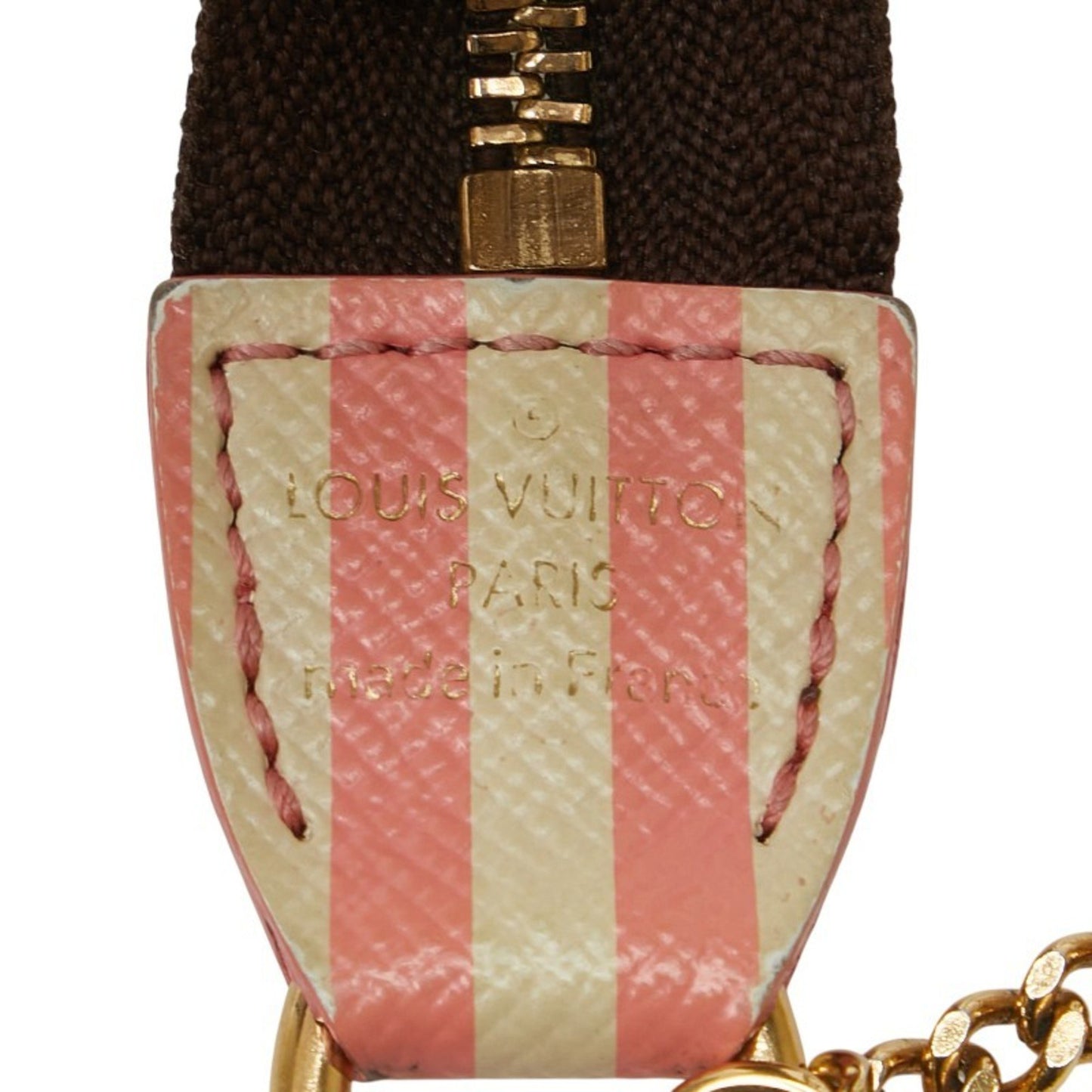 Louis Vuitton Mini Pochette Accessoires, Brown, Canvas, clutch