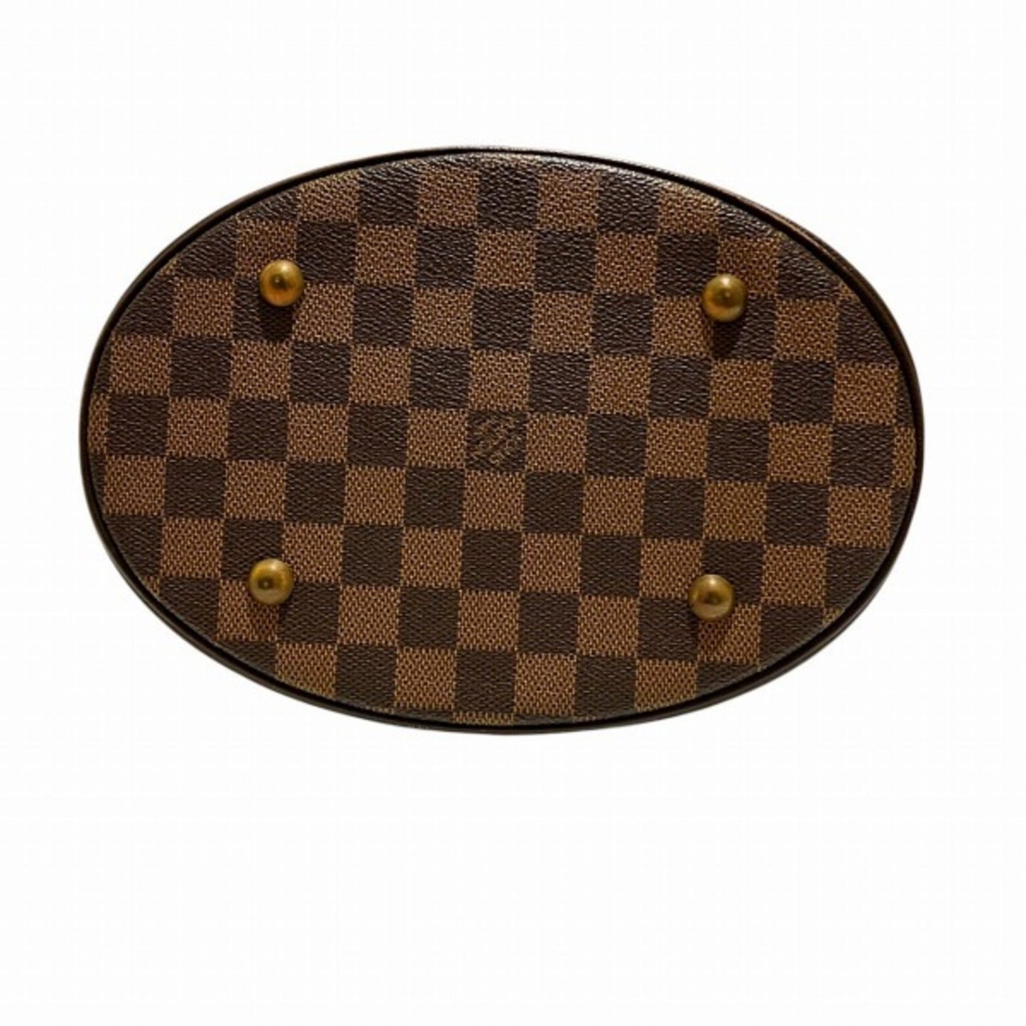 Louis Vuitton Bucket PM, Brown, Canvas, tote