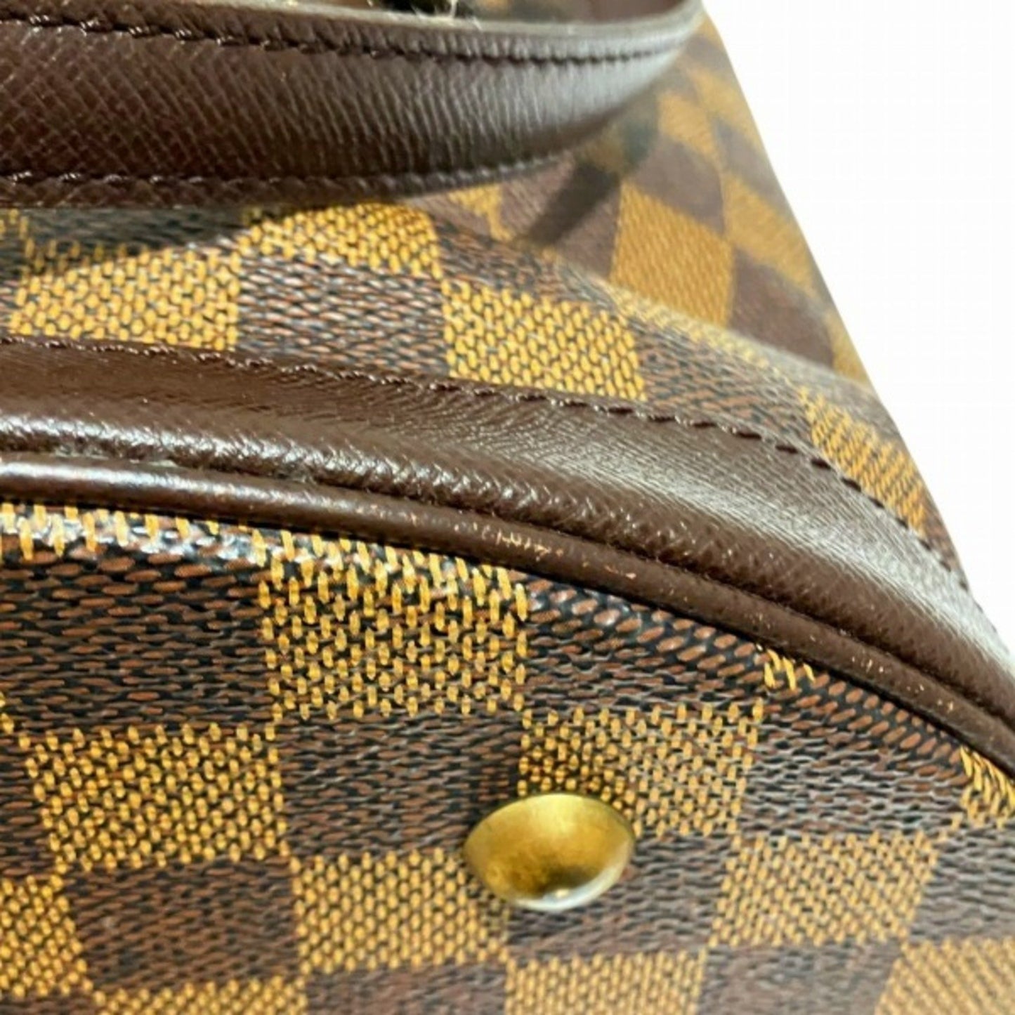 Louis Vuitton Bucket PM, Brown, Canvas, tote