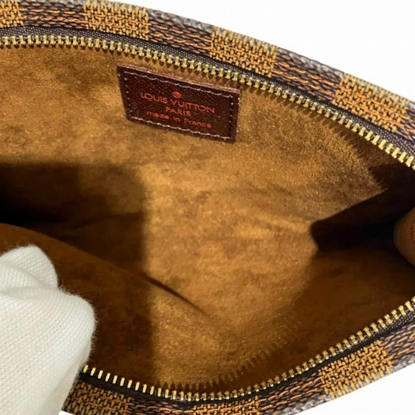 Louis Vuitton Bucket PM, Brown, Canvas, tote