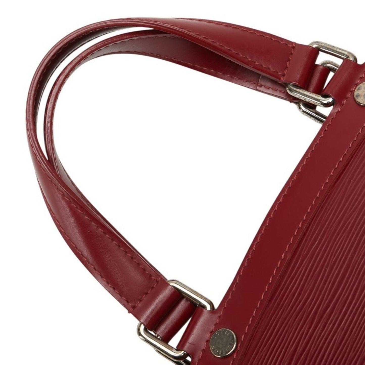 Louis Vuitton Brea, Red, Leather, handbag