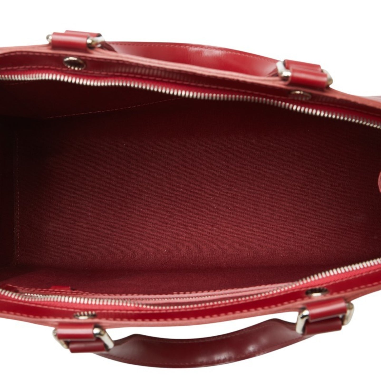 Louis Vuitton Brea, Red, Leather, handbag