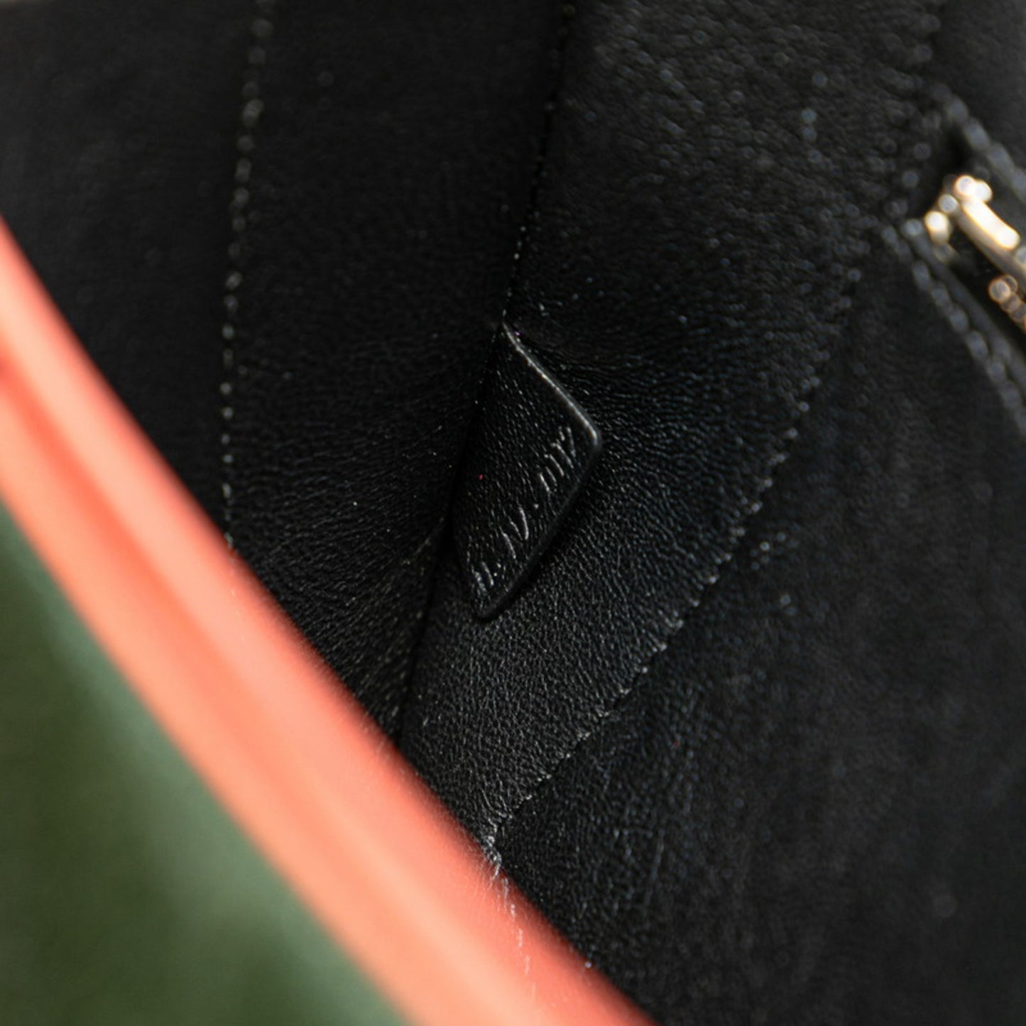 Céline Diamond Clutch, Black, Leather, clutch
