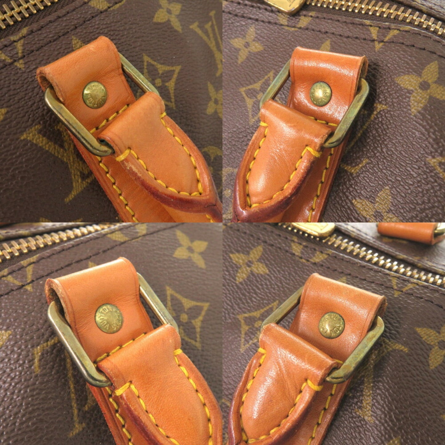 Louis Vuitton Keepall 55, Brown, Canvas, travel