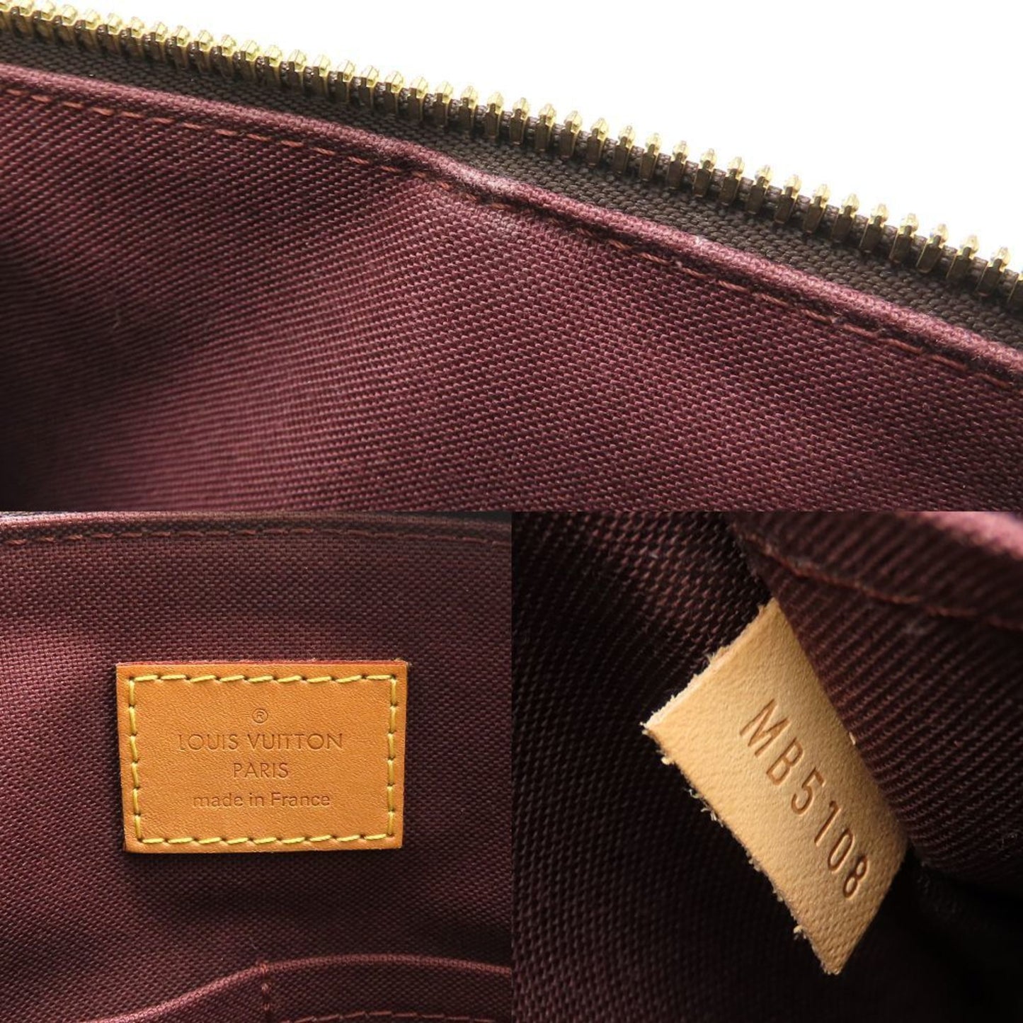 Louis Vuitton Turenne MM, Brown, Canvas, handbag