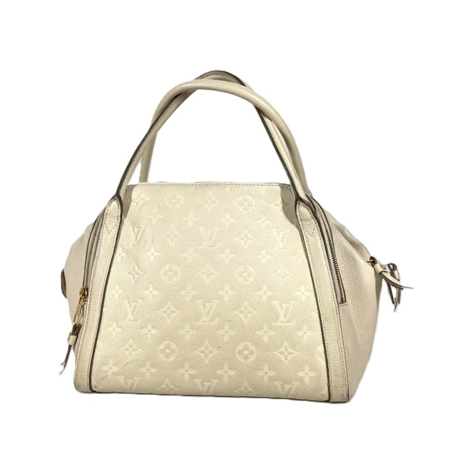 Louis Vuitton Marais, White, Leather, handbag