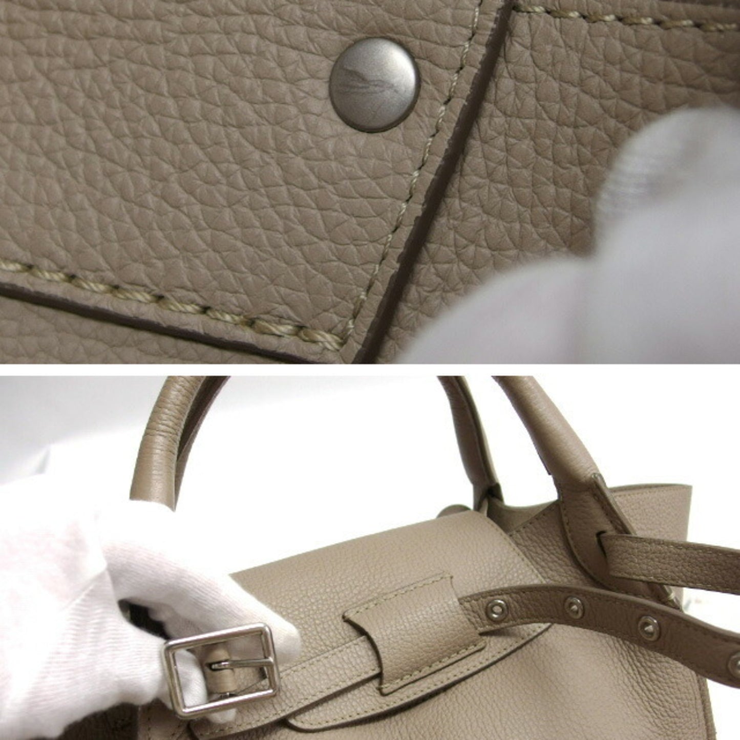 Céline Big bag, Beige, Leather, handbag