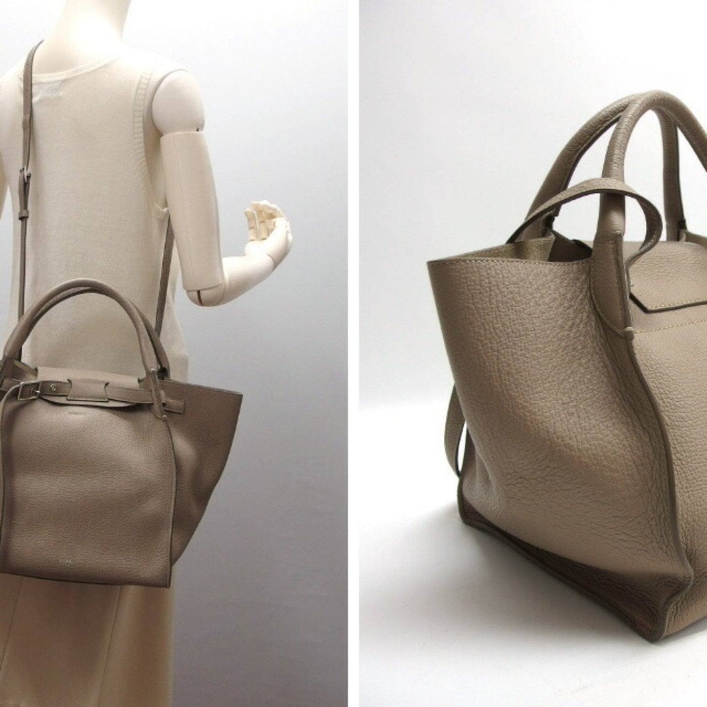 Céline Big bag, Beige, Leather, handbag