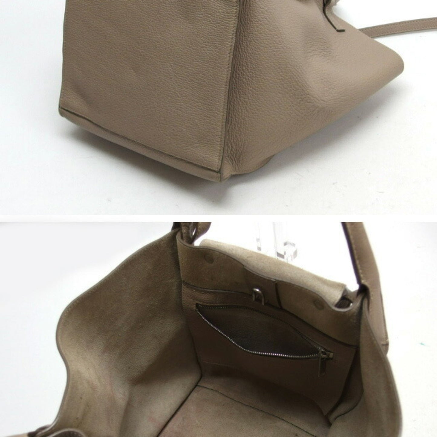 Céline Big bag, Beige, Leather, handbag