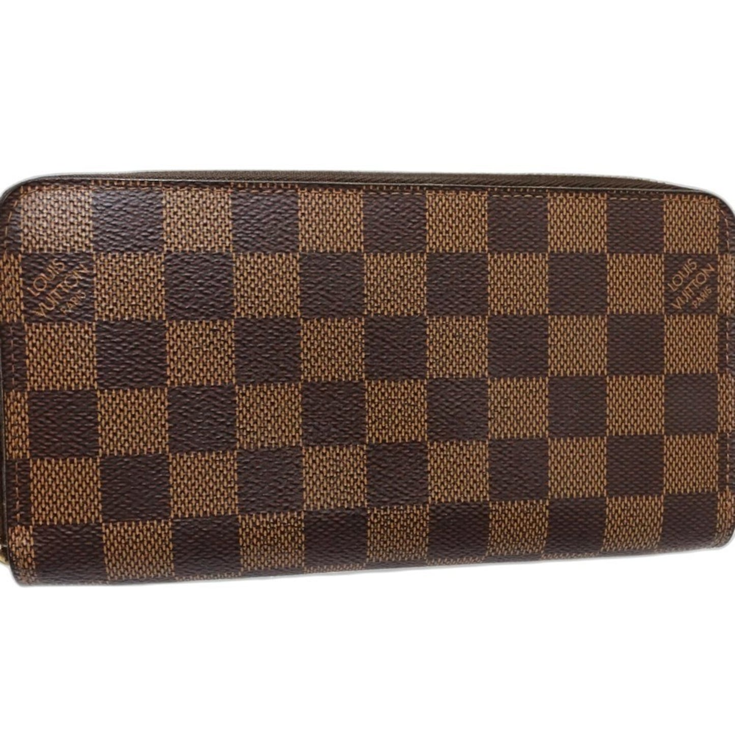 Louis Vuitton Zippy wallet, Brown, Canvas, wallet
