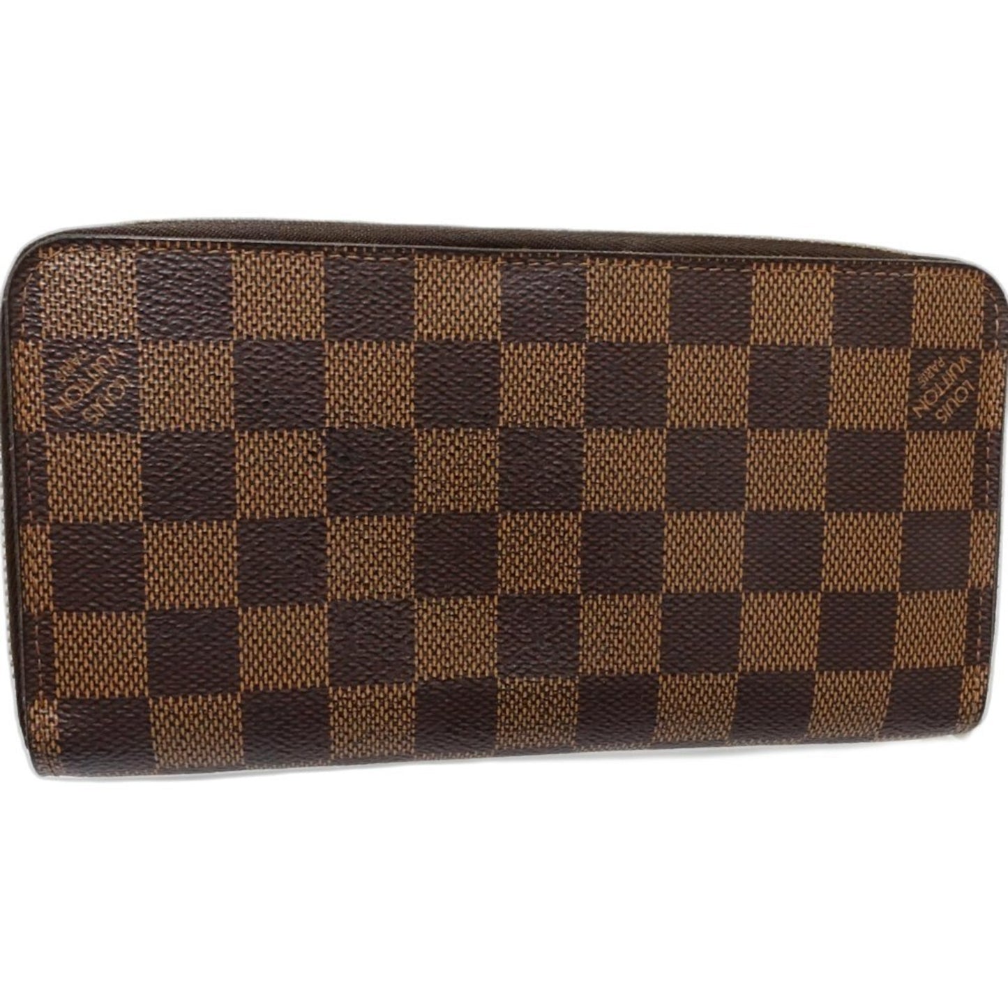 Louis Vuitton Zippy wallet, Brown, Canvas, wallet