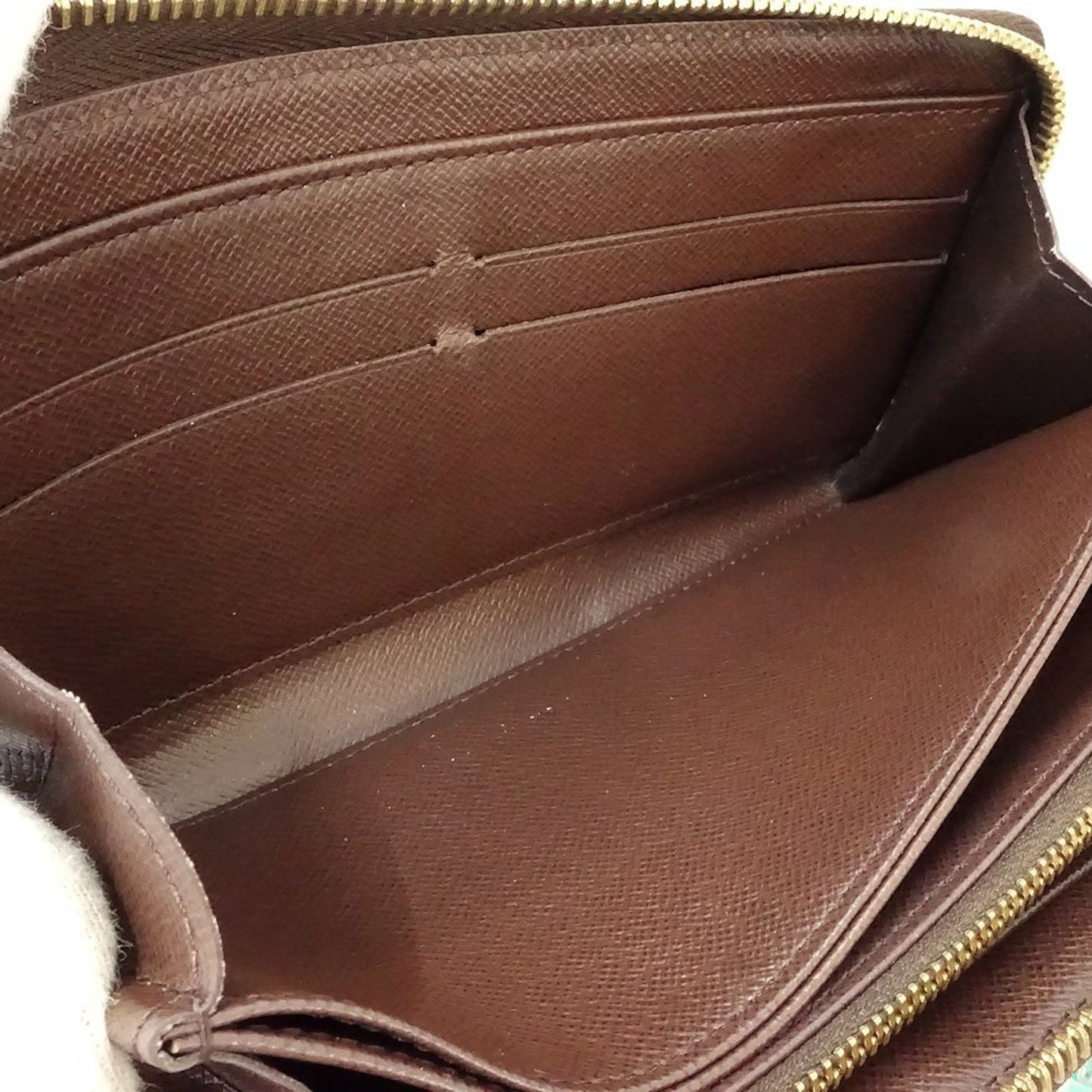 Louis Vuitton Zippy wallet, Brown, Canvas, wallet