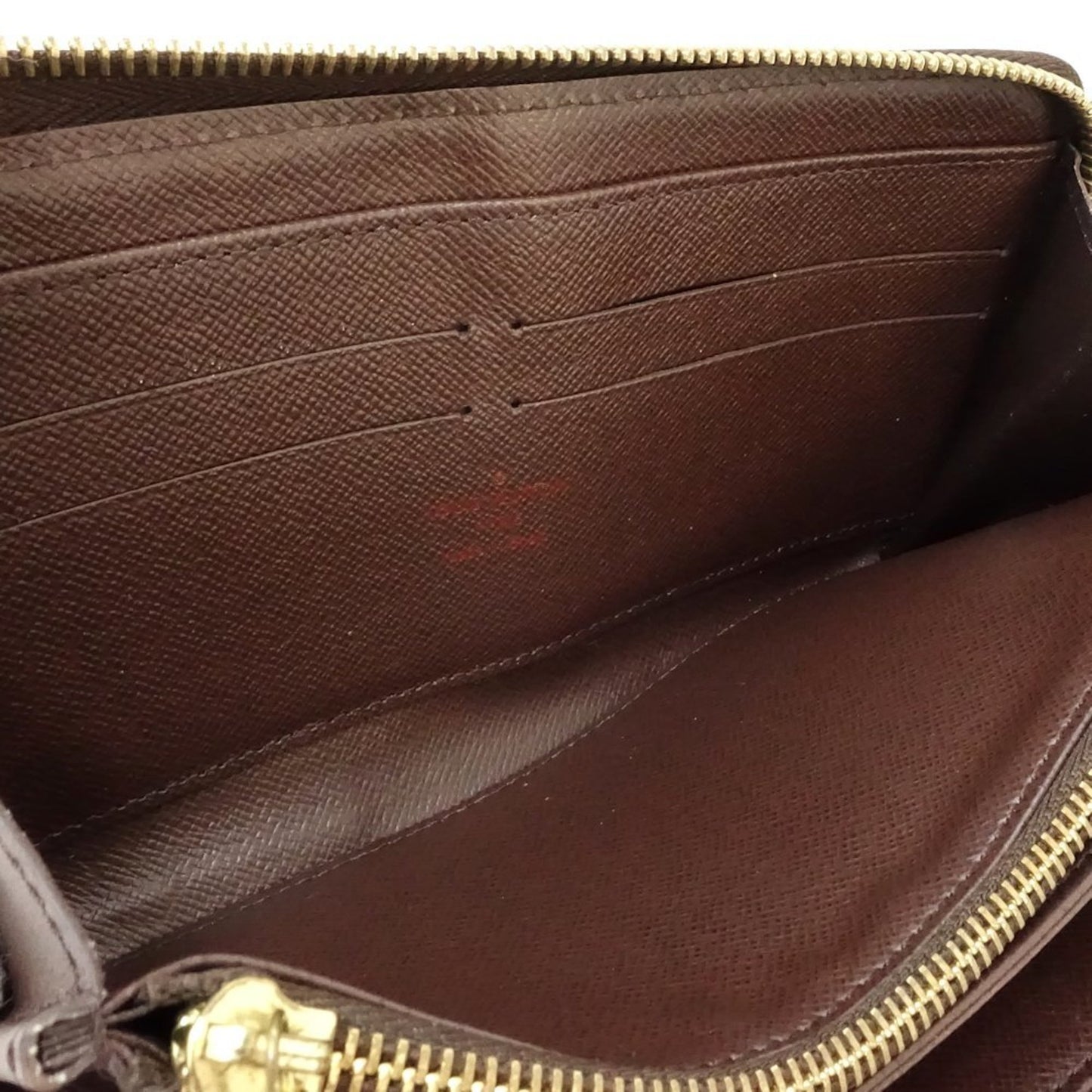 Louis Vuitton Zippy wallet, Brown, Canvas, wallet