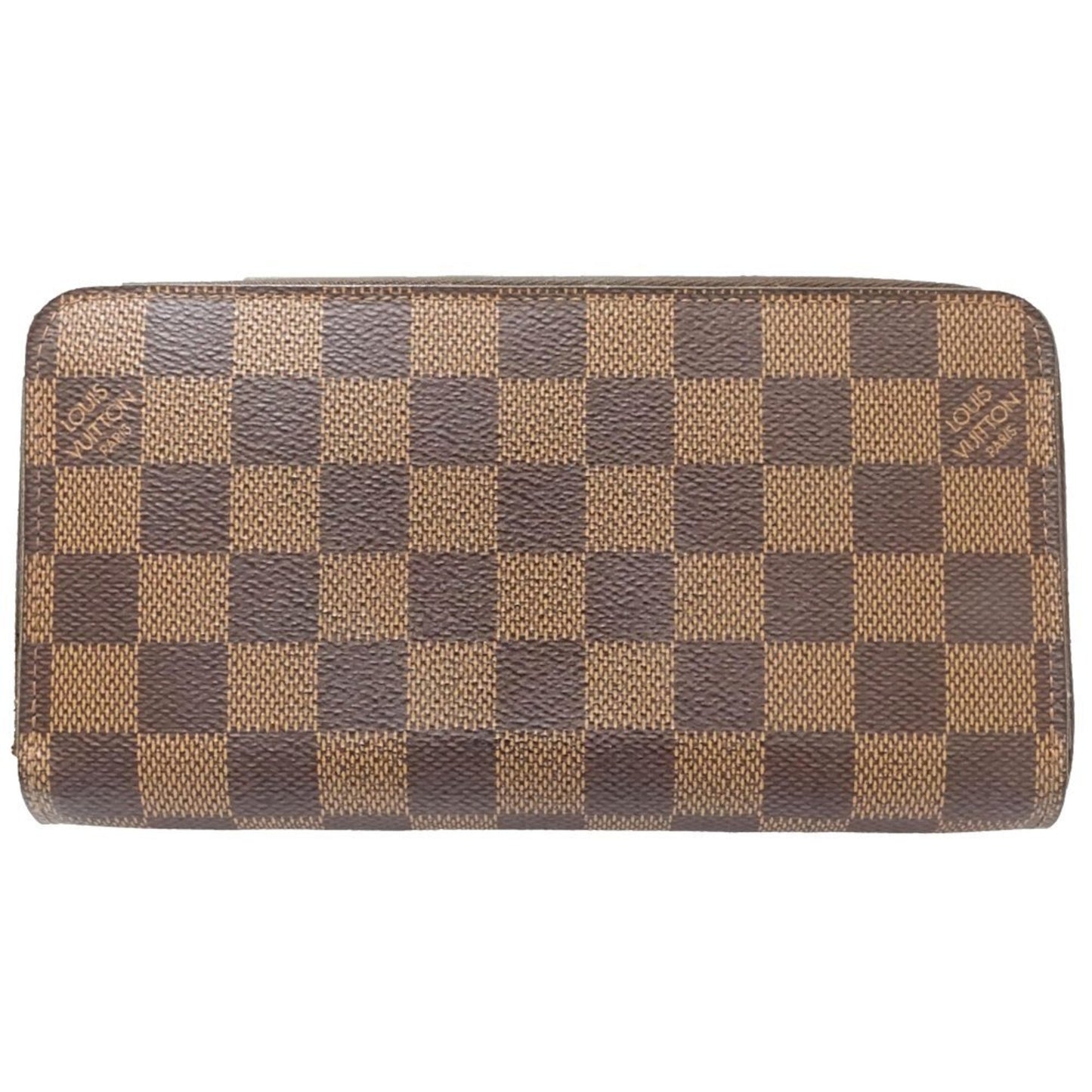 Louis Vuitton Zippy wallet, Brown, Canvas, wallet