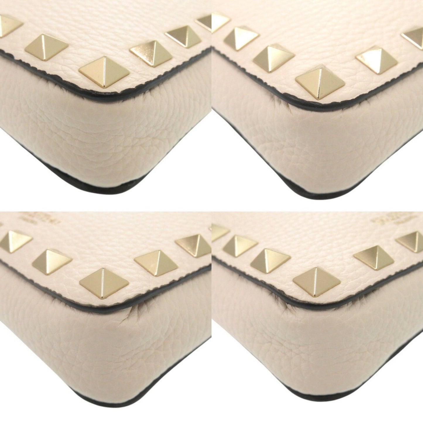 Valentino Garavani Rockstud, White, Leather, shoulder