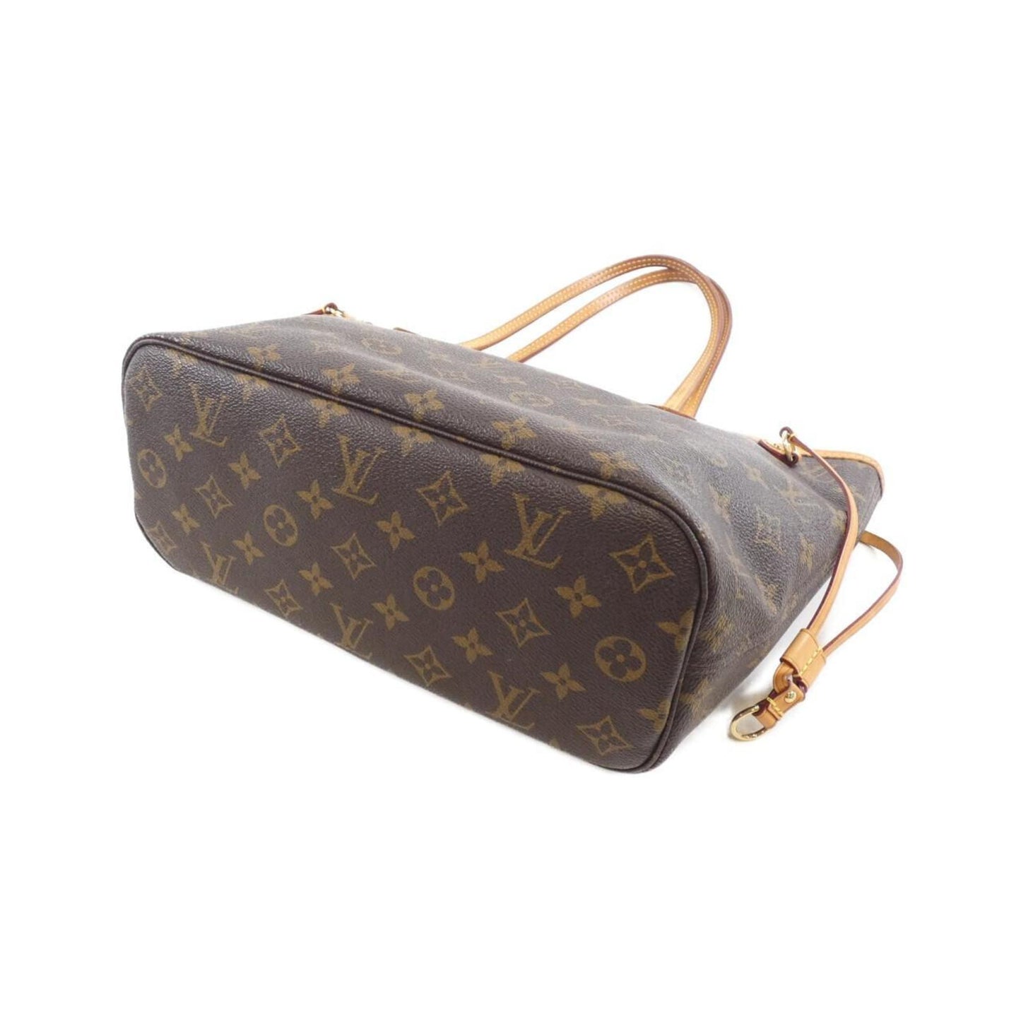 Louis Vuitton Neverfull PM, Brown, Canvas, tote