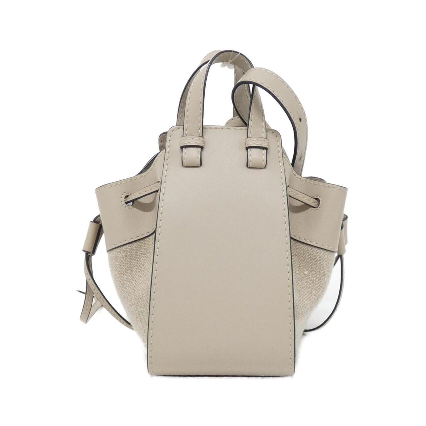Loewe Hammock mini, Beige, Leather, shoulder