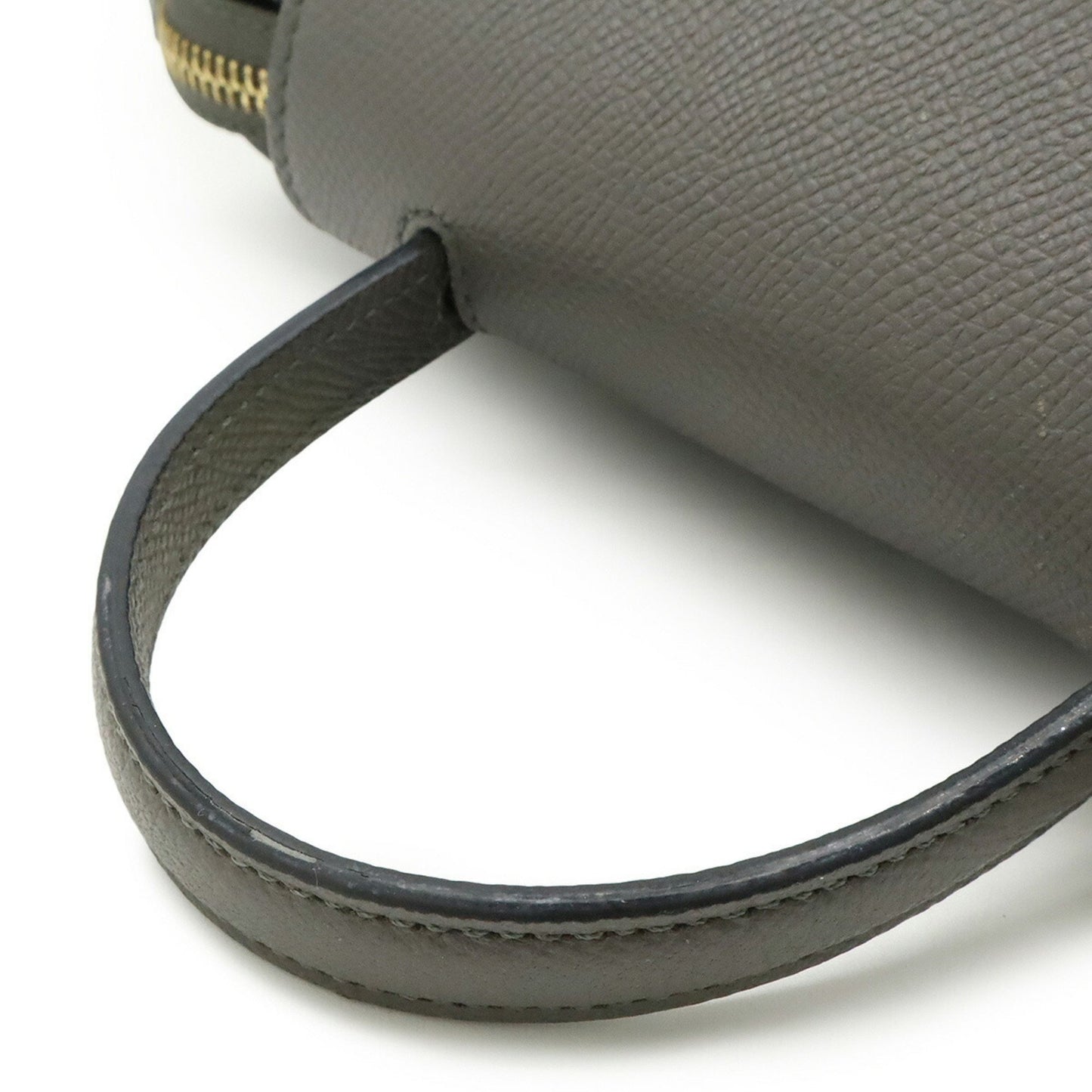 Céline Belt, Grey, Leather, handbag