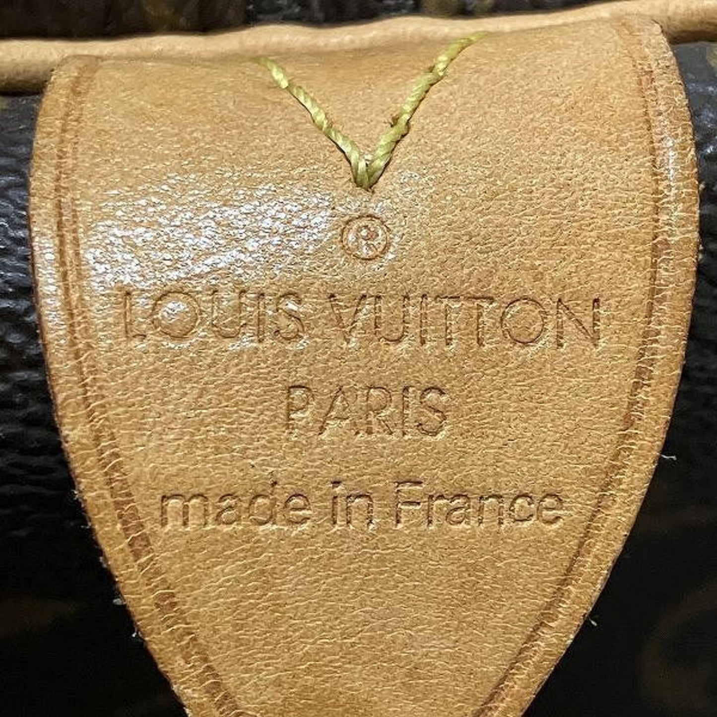 Louis Vuitton Keepall 55, Brown, Canvas, travel