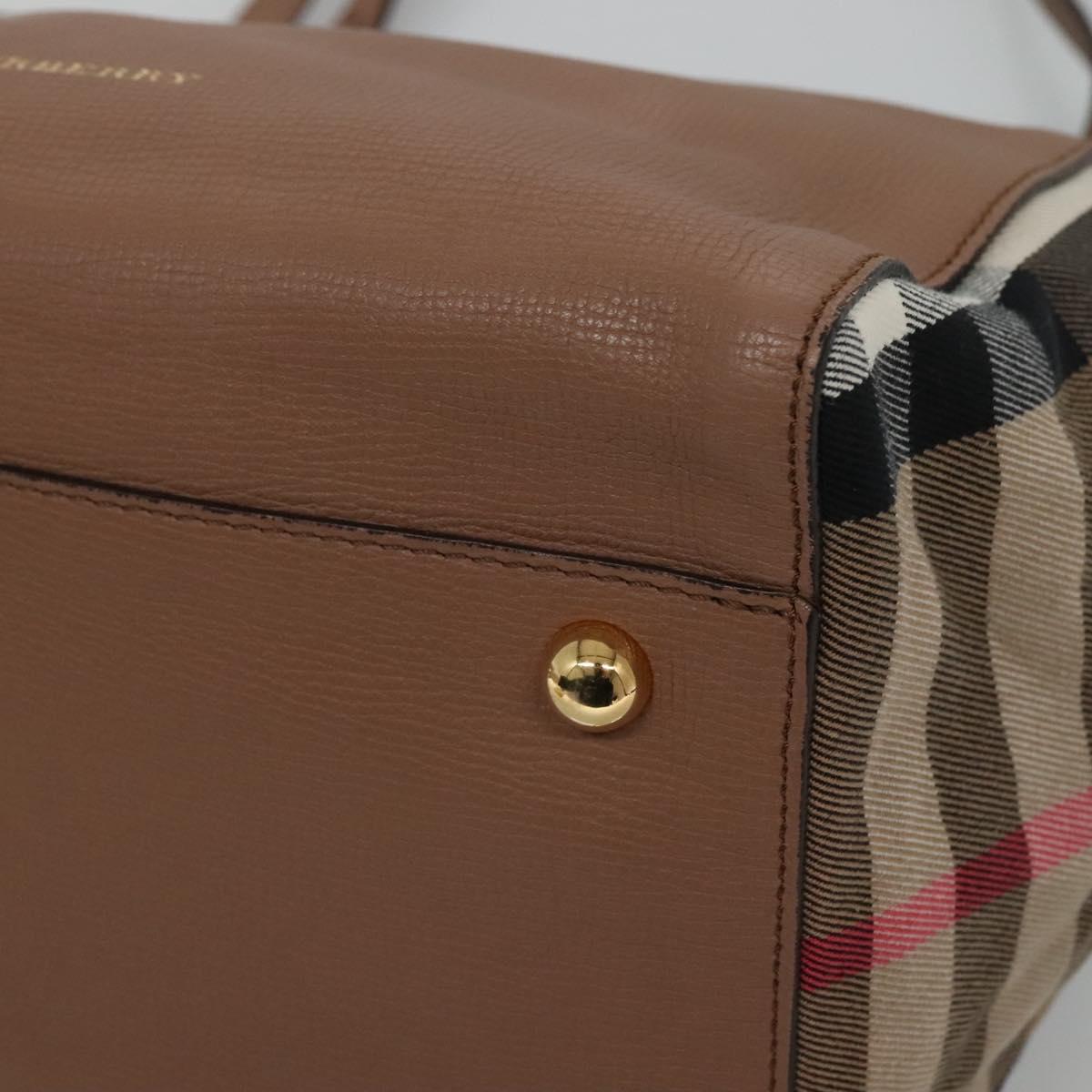Burberry Canterbury, Brown, Leather, shoulder