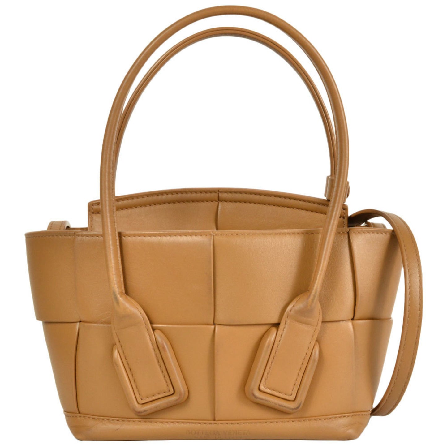 Bottega Veneta Arco, Brown, Leather, handbag