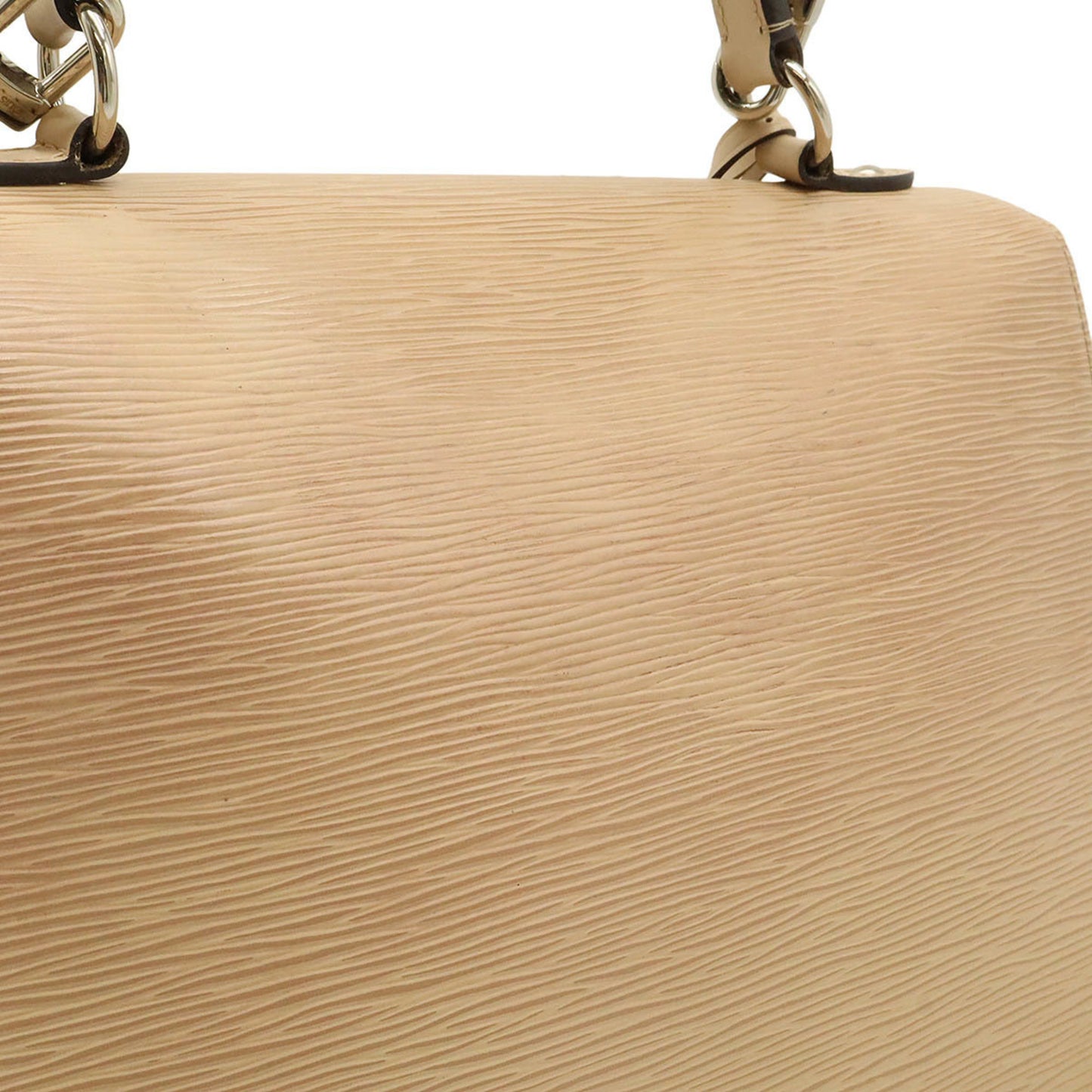 Louis Vuitton Cluny, Beige, Leather, handbag