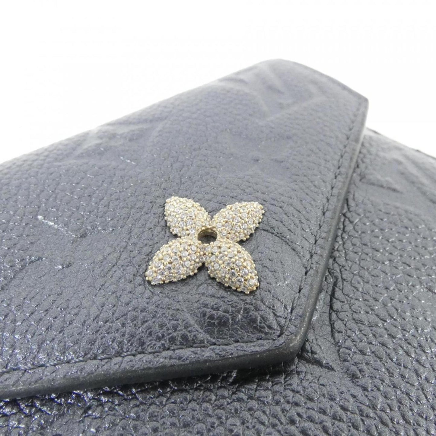 Louis Vuitton Portefeuille Victorine, Navy, Canvas, wallet