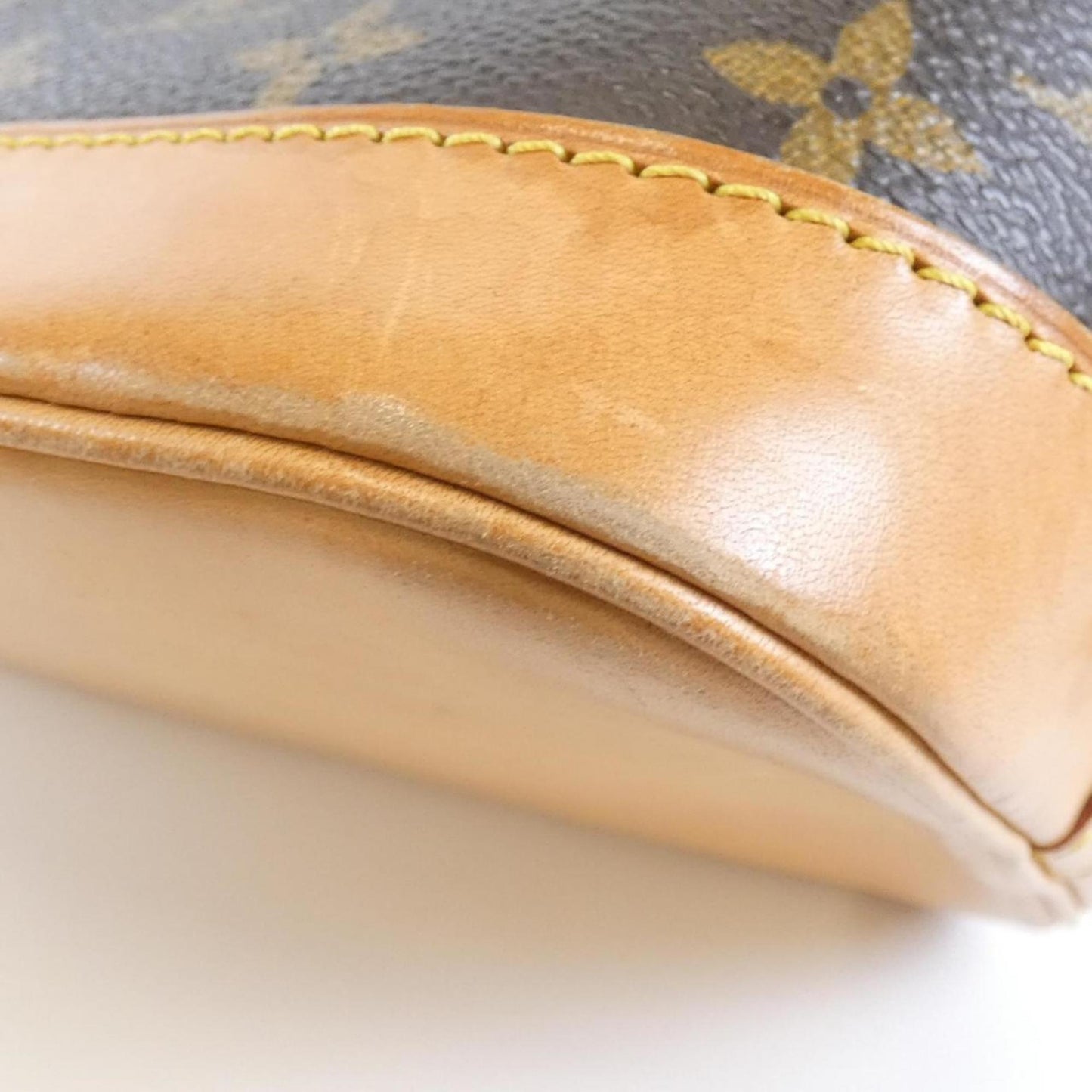 Louis Vuitton Alma, Brown, Canvas, handbag