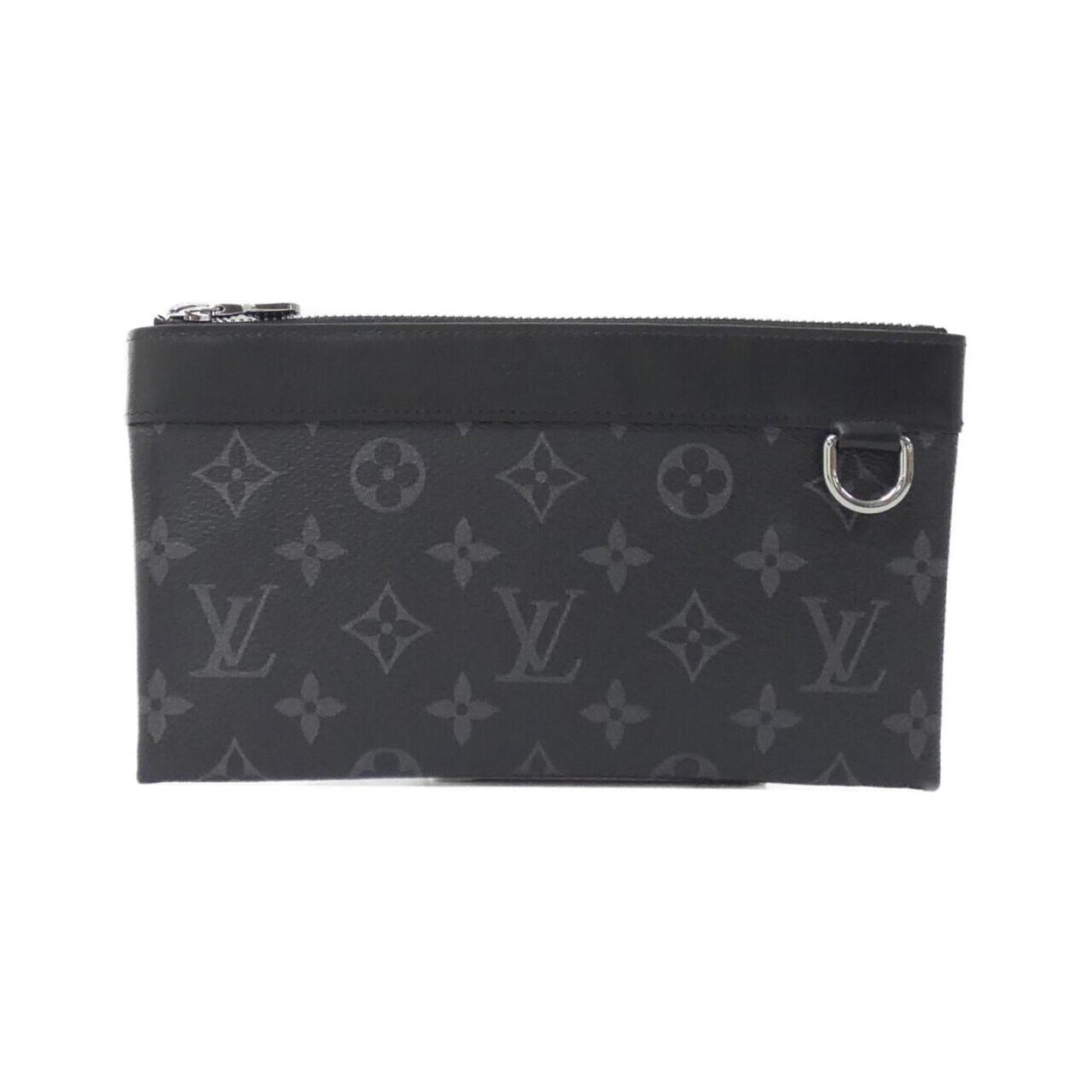 Louis Vuitton Discovery, Black, Canvas, clutch