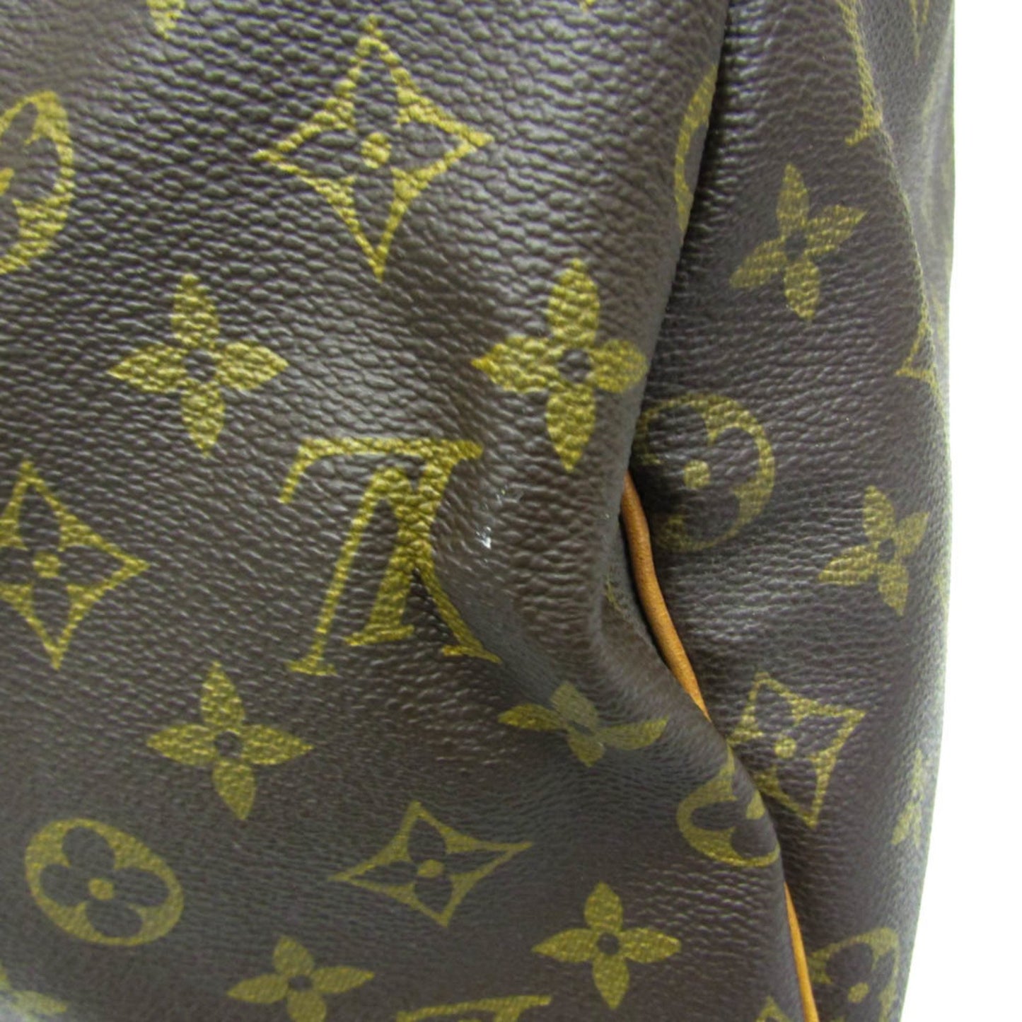 Louis Vuitton Keepall 55, Brown, Canvas, travel
