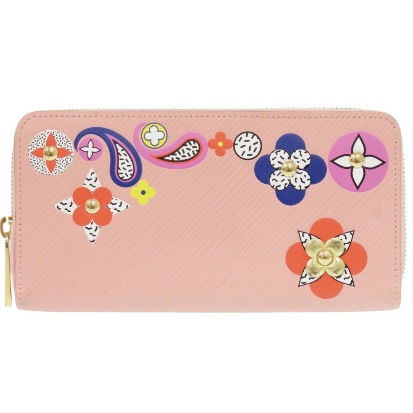 Louis Vuitton Zippy wallet, Pink, Leather, wallet