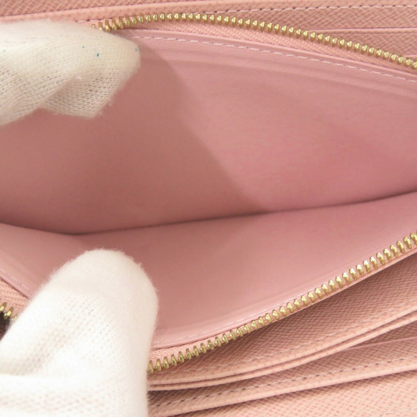 Louis Vuitton Zippy wallet, Pink, Leather, wallet