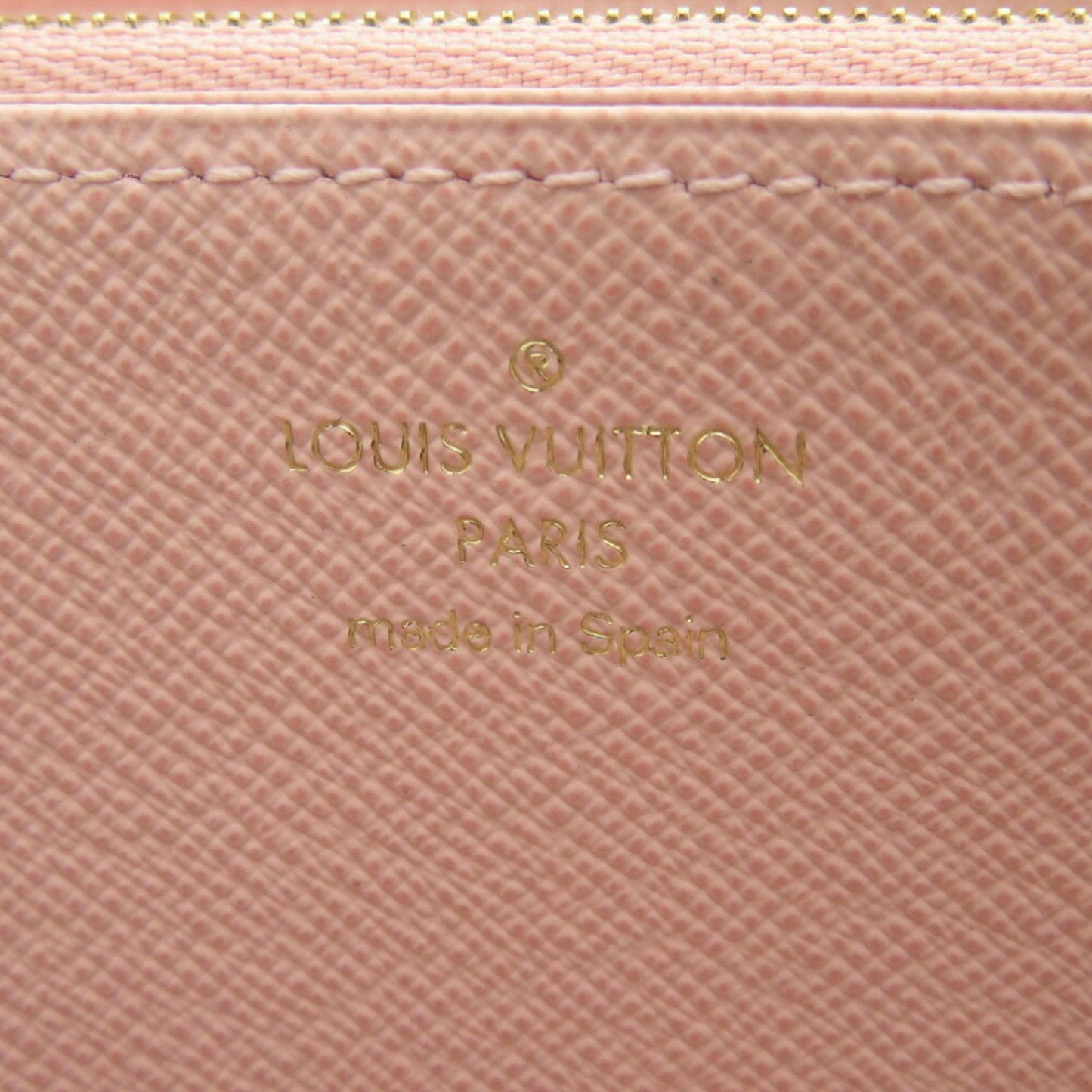 Louis Vuitton Zippy wallet, Pink, Leather, wallet