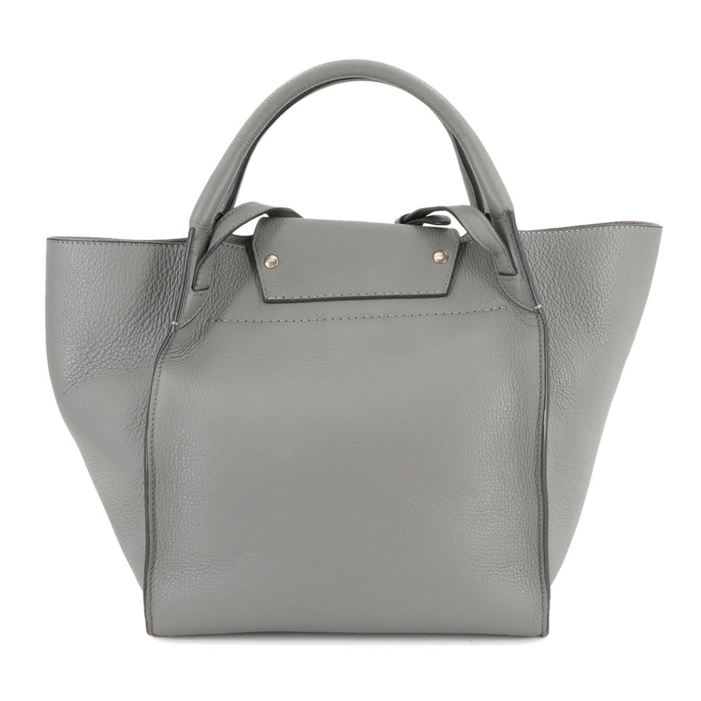 Céline Big bag, Grey, Leather, tote
