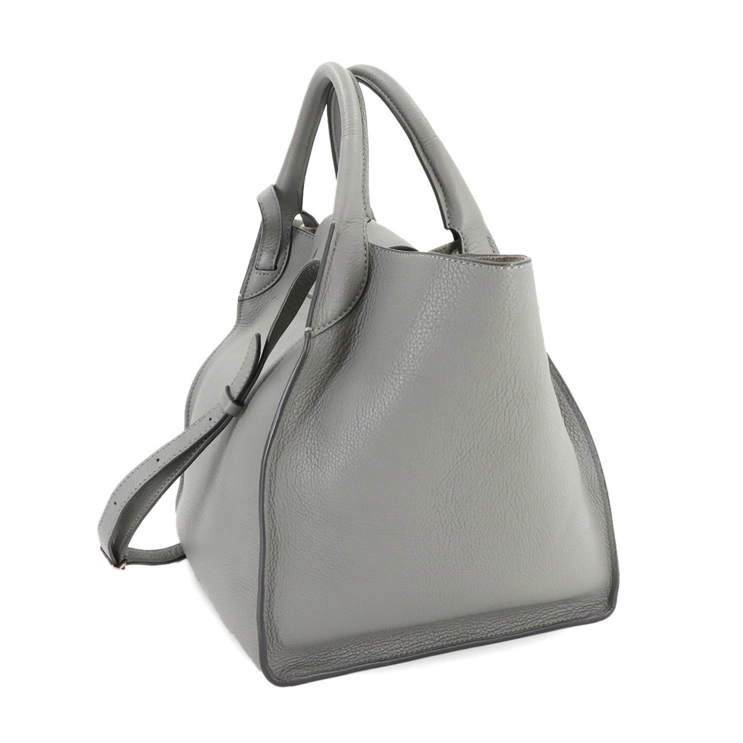 Céline Big bag, Grey, Leather, tote