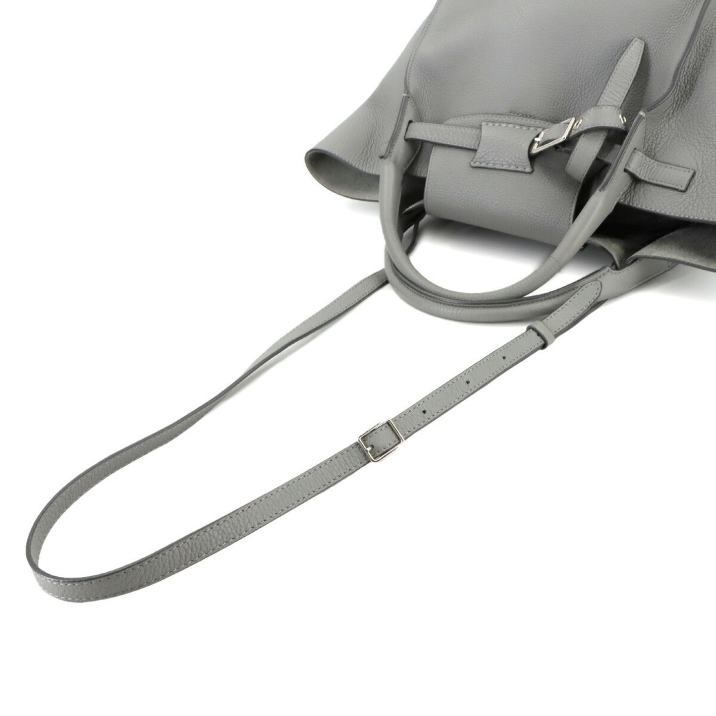 Céline Big bag, Grey, Leather, tote