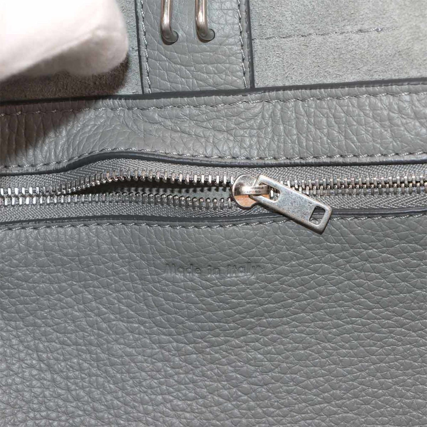Céline Big bag, Grey, Leather, tote