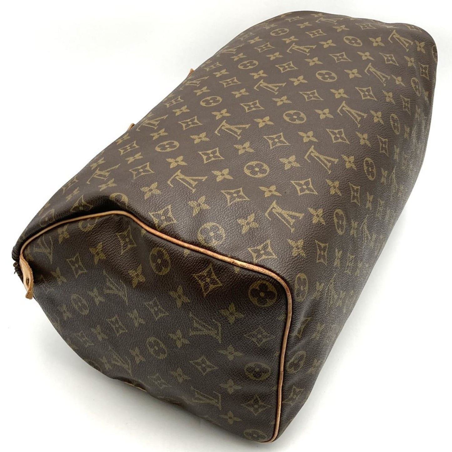 Louis Vuitton Speedy 40, Brown, Canvas, travel