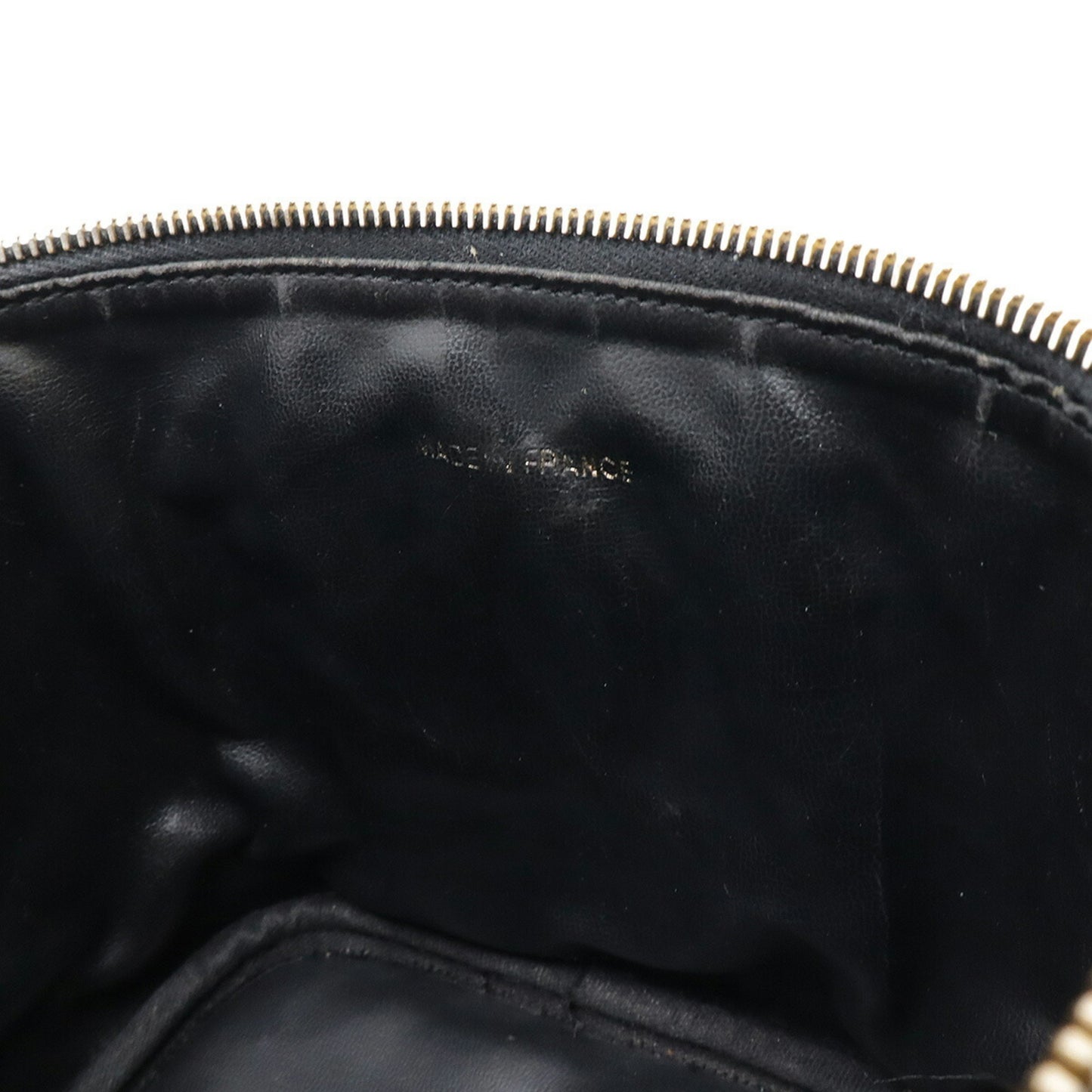 Chanel Vanity, Black, Leather, clutch