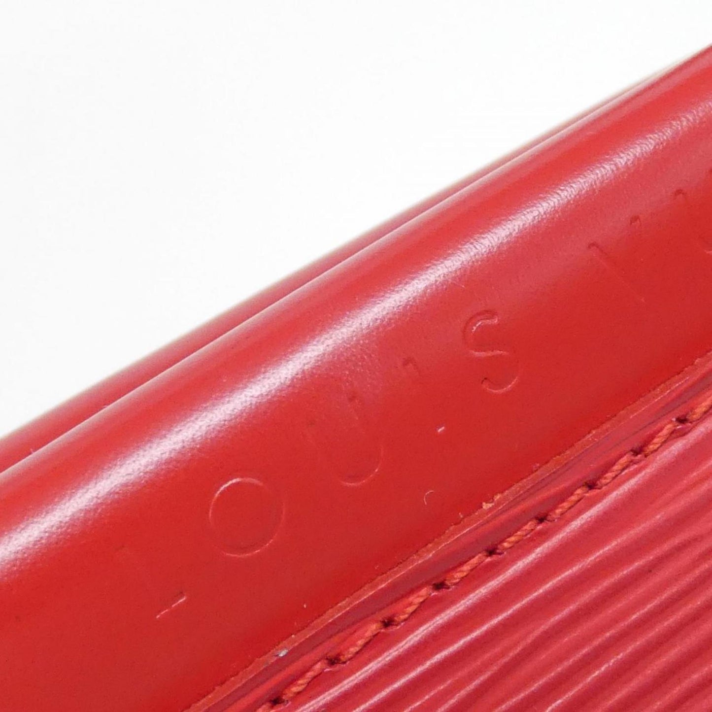 Louis Vuitton Figari, Red, Leather, handbag