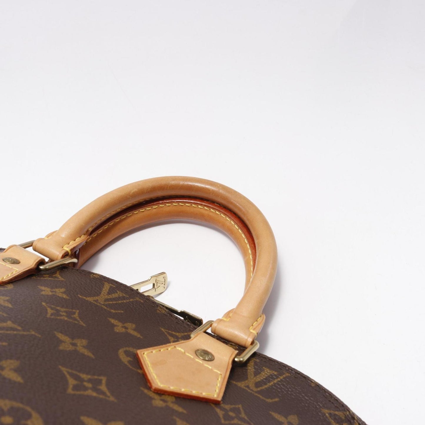 Louis Vuitton Alma, Brown, Canvas, handbag